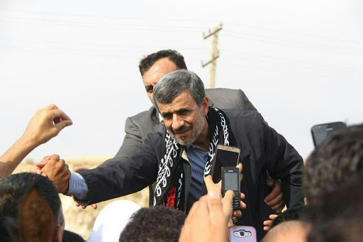 سفر احمدی نژاد به شهر دورود لرستان