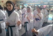 گزارش تصویری رقابت کاراته سبک آزاد دختران شهرستان دورود
